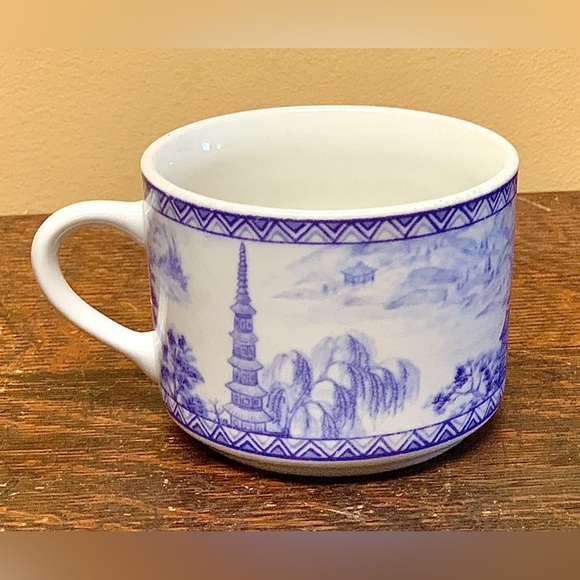 Vintage Discontinued American Atelier ASIAN TOILE Cup Mug Replacement - Picture 12 of 16